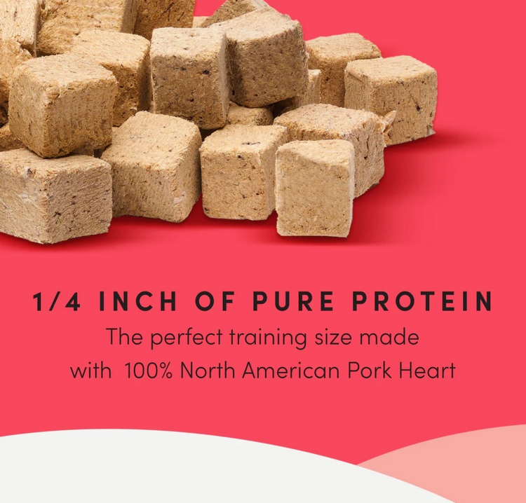 Crumps' Naturals Crumps - Mini Trainers - Freeze Dried Pork Heart - 55g