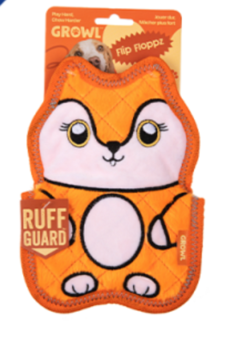 Growl Growl - Flip Floppz - Orange Fox