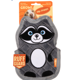 Growl Growl - Flip Floppz - Gray Raccoon