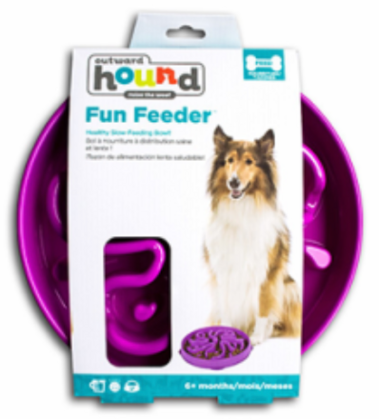 Outward Hound Outward Hound - Fun Feeder - Purple