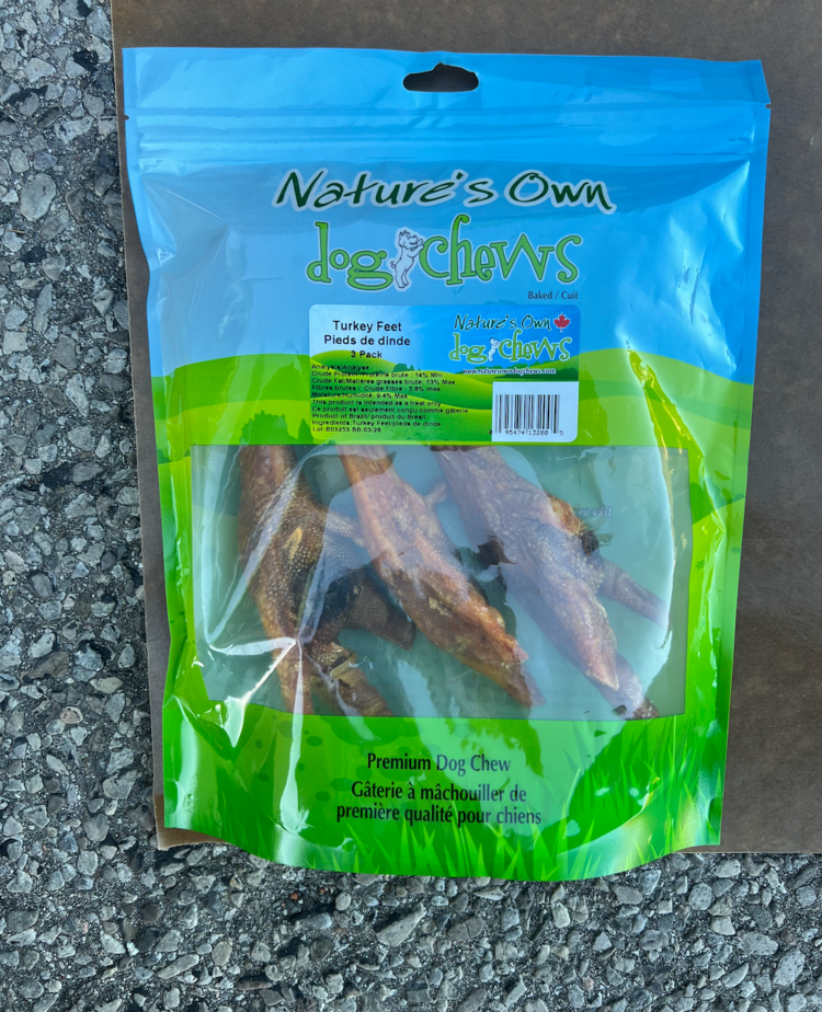 Nature's Own Nature's Own - Turkey Feet - 3pk