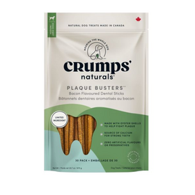 Crumps' Naturals Crumps - Plaque Busters - Bacon 7" - 30 (pk)
