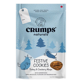 Crumps' Naturals Crumps - Festive Cookies - Turkey Cranberry - 270g