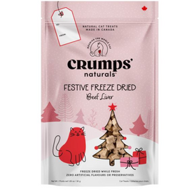 Crumps' Naturals Crumps - Festive Freeze Dried Beef - Cat - 30g