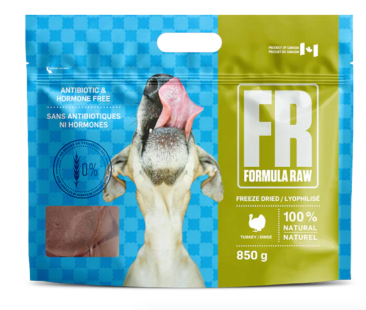 Formula Raw Formula Raw - Canine - Freeze Dried - Turkey - 850g