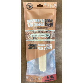 Blends For Life Blends For Life  - Holiday - Yak Cheese Chew - Gingerbread - Med (75g)