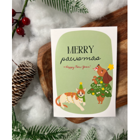 Chews Chews - Holiday Card - Merry Pawsmas