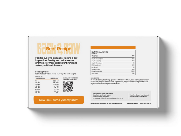 Back2Raw Back2Raw - Complete - Beef 12LB