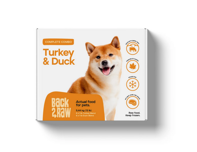 Back2Raw Back2Raw - Complete - Duck & Turkey Combo 12LB