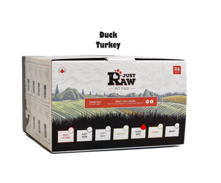 Just Raw Just Raw - Game Bird CLASSIC - 24LB