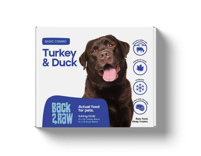 Back2Raw Back2Raw - Basic - Turkey & Duck Combo 12LB
