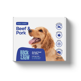 Back2Raw Back2Raw - Basic - Beef & Pork Combo 12LB