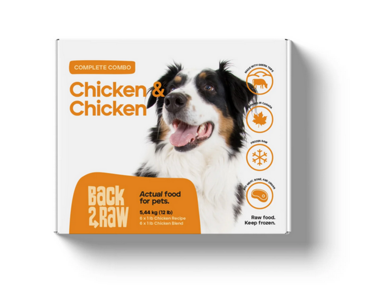 Back2Raw Back2Raw - Complete - Chicken & Chicken Blend 12LB