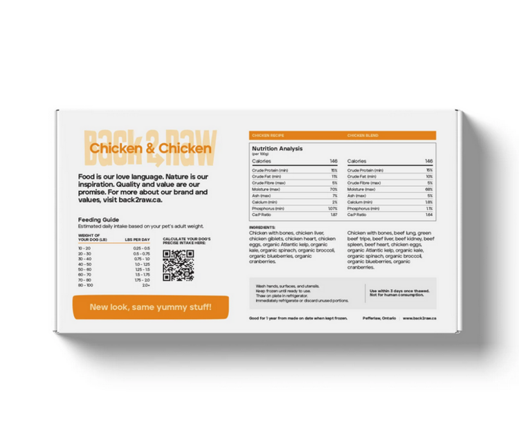 Back2Raw Back2Raw - Complete - Chicken & Chicken Blend 12LB