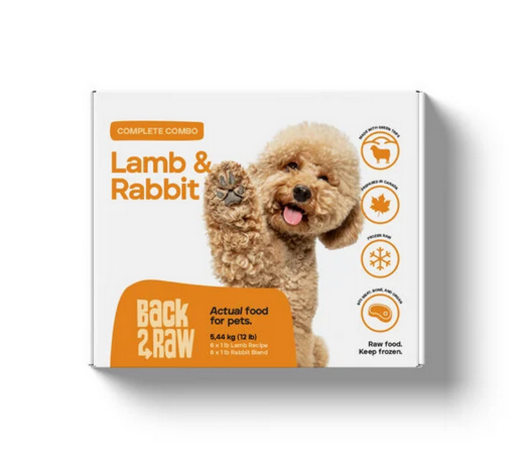 Back2Raw Back2Raw - Complete - Lamb & Rabbit Combo 12LB