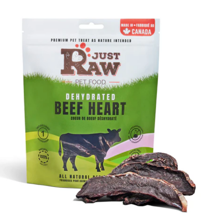 Just Raw Just Raw - Beef Heart - Dehydrated