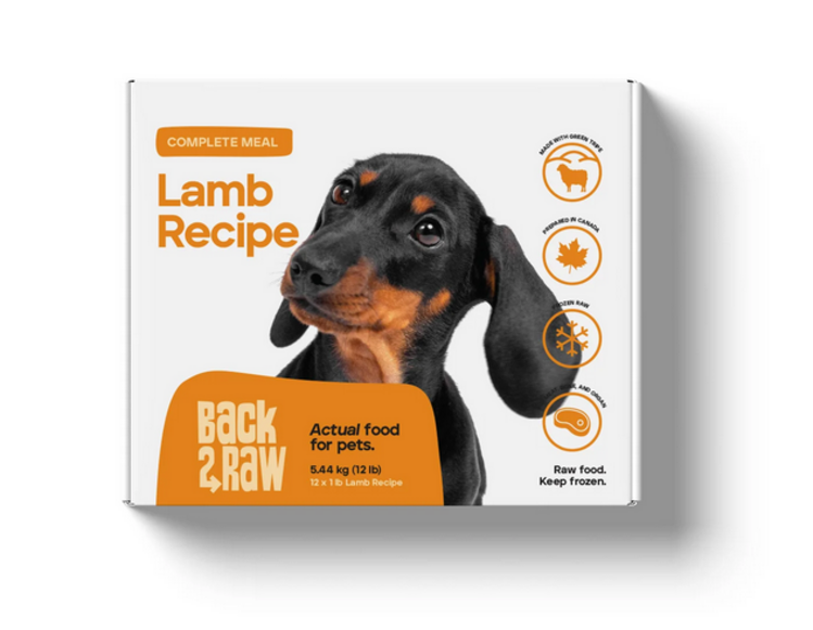 Back2Raw Back2Raw - Complete - Lamb 12LB