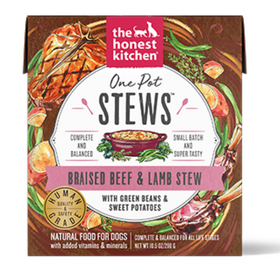 The Honest Kitchen The Honest Kitchen - One Pot Stew - Braised Beef & Lamb - (6 X 10.5oz) - CASE