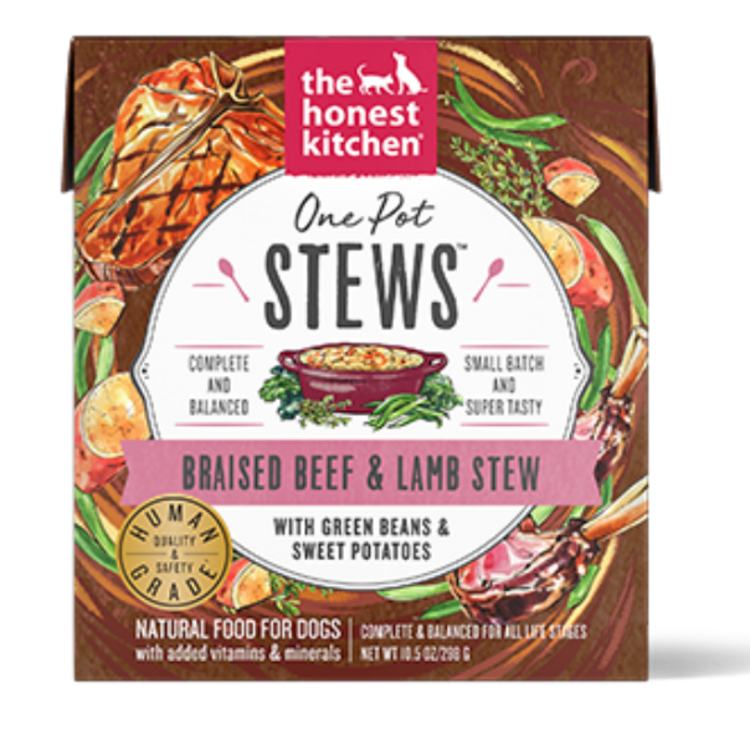 The Honest Kitchen The Honest Kitchen - One Pot Stew - Braised Beef & Lamb - (6 X 10.5oz) - CASE