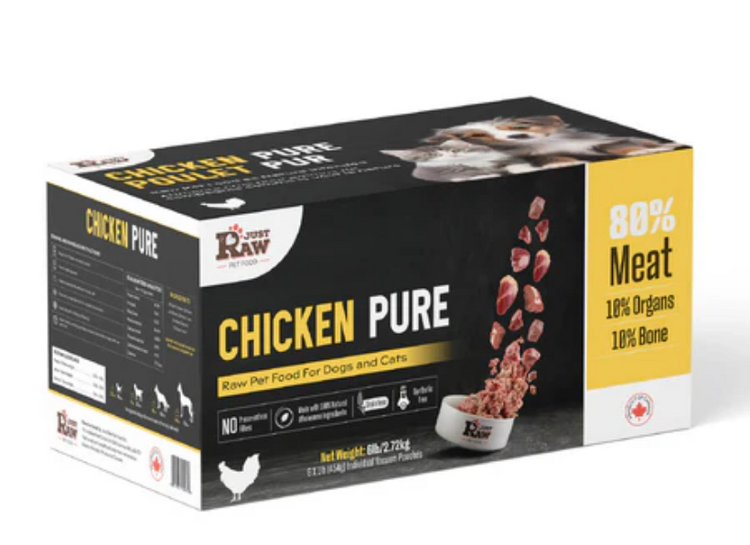 Just Raw - Chicken - PURE - 6LB