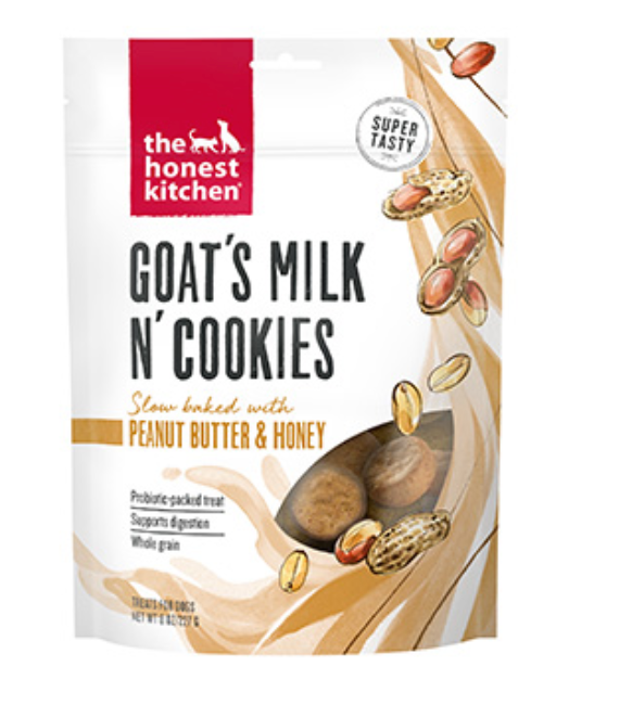 The Honest Kitchen The Honest Kitchen - Goats Milk N' Cookies - Peanut Butter & Honey - 8oz