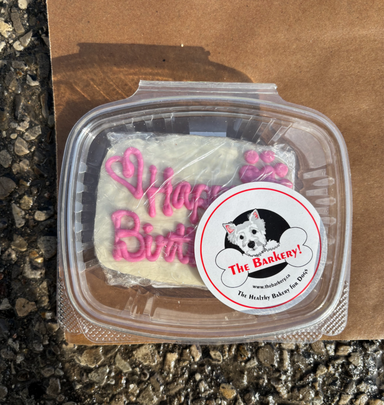 The Barkery The Barkery - Happy Birthday Cake -  Pink