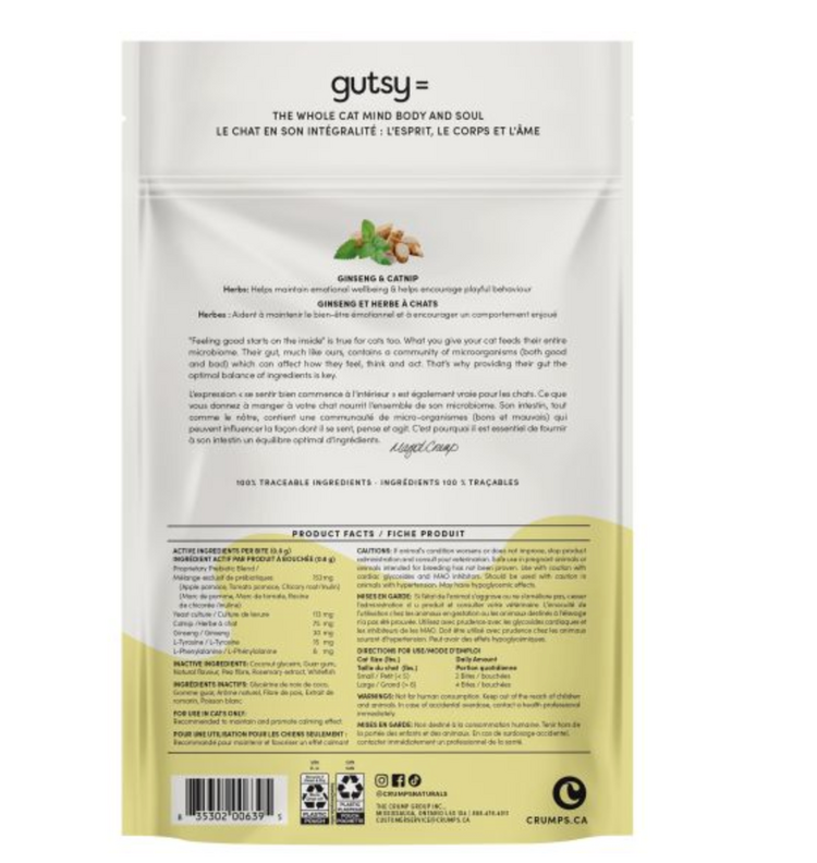 Crumps' Naturals Crumps - Cat - Gutsy Happy Bites - 90g