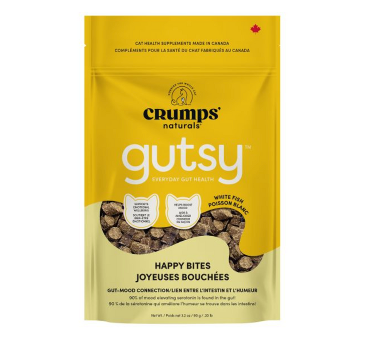 Crumps' Naturals Crumps - Cat - Gutsy Happy Bites - 90g