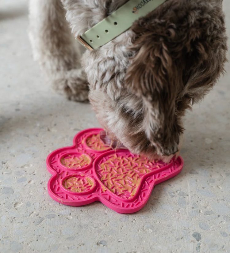 Dexy Paws Dexy Paws - Hot Pink - Paw Lick Mat