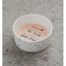 Dexy Paws Dexy Paws - Dog - Terrazzo - Ceramic Bowl - 50oz
