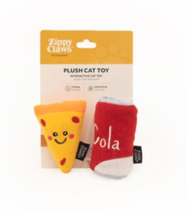 Zippy Paws Zippy Claws - Pizza & Cola