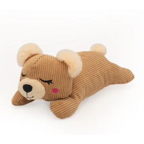 Zippy Paws Zippy Paws - Snooziez with shhhqueaker - Bear