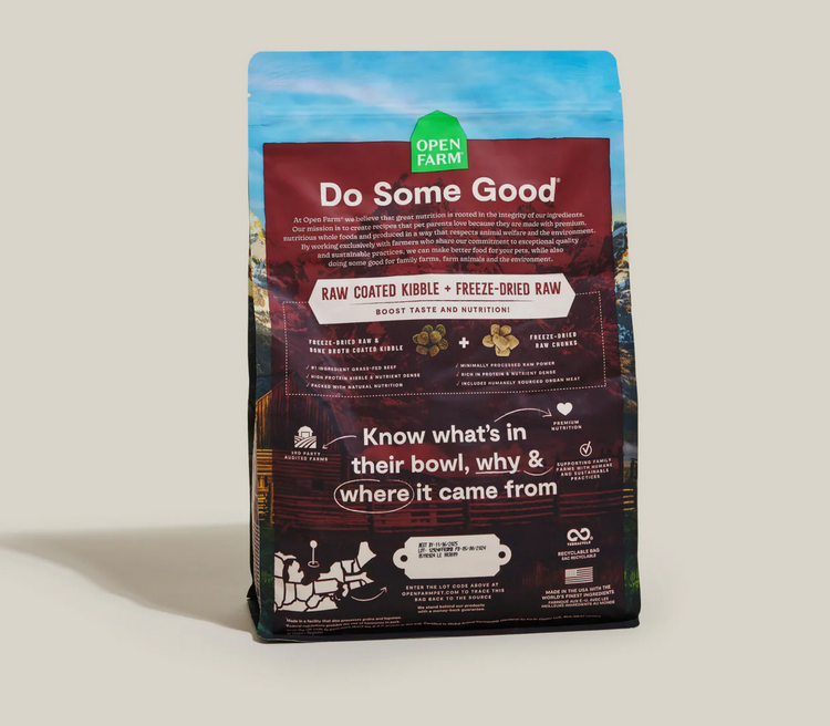 Open Farm Open Farm - Grain Free - RawMix - Front Range -