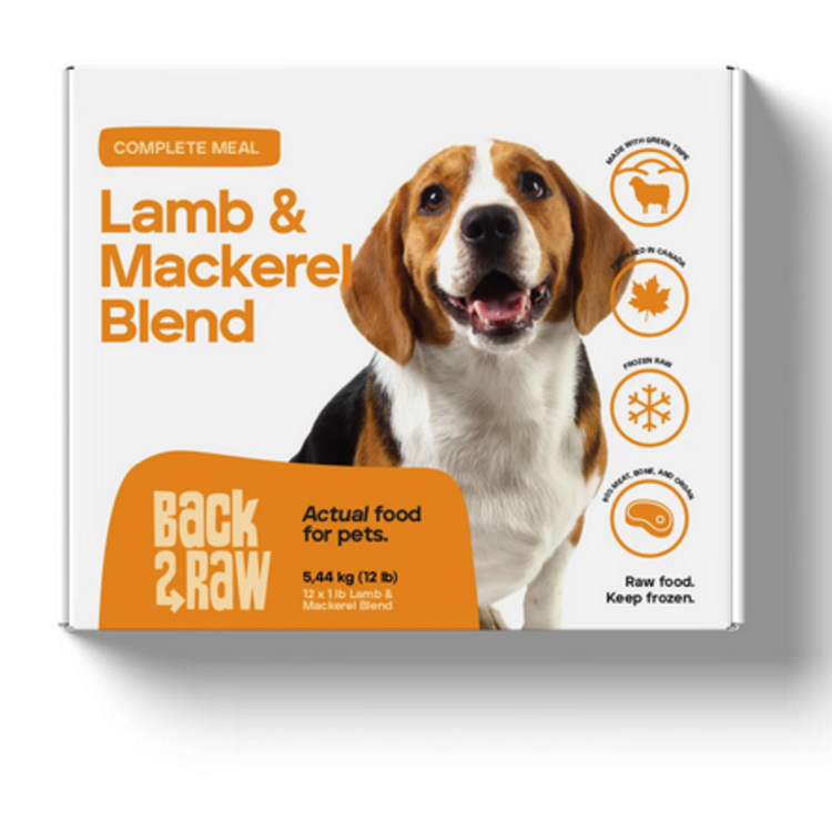 Back2Raw Back2Raw - Complete - Lamb & Mackerel 12LB