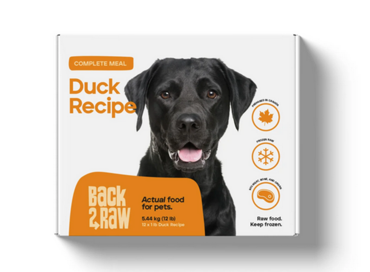 Back2Raw Back2Raw - Complete - Duck Recipe - 12lb