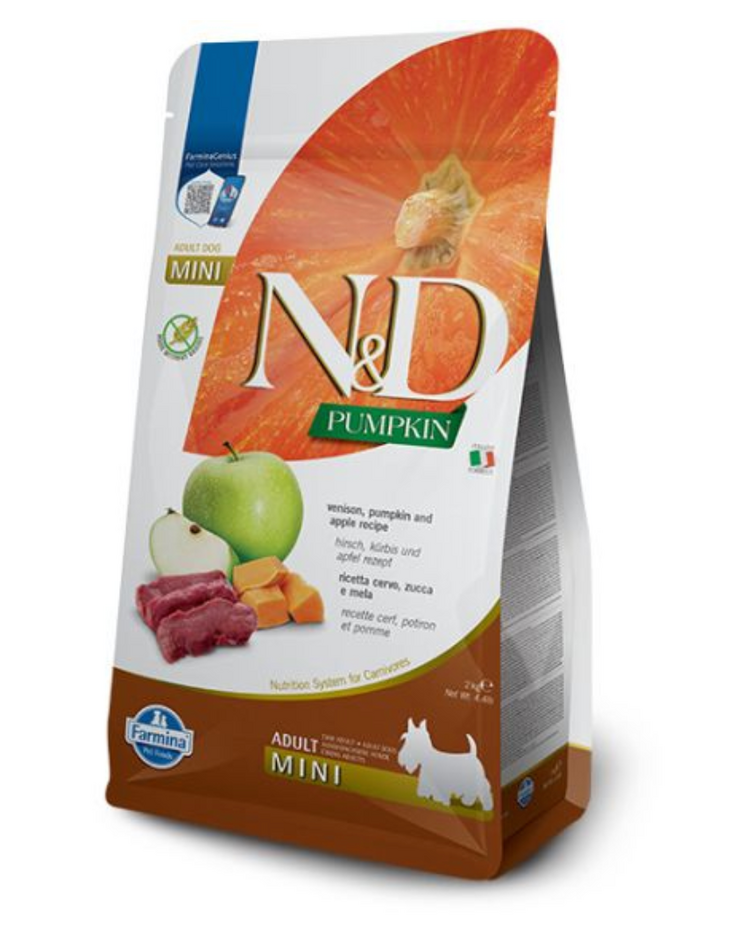 Farmina Farmina - N&D - Adult - MINI - Venison/Apple 4.4lb