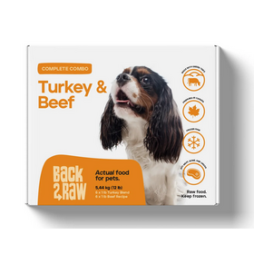Back2Raw Back2Raw - Complete - Turkey & Beef Combo 12LB