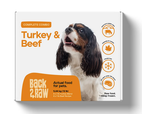Back2Raw Back2Raw - Complete - Turkey & Beef Combo 12LB