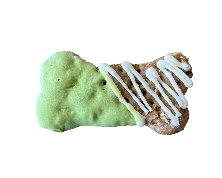 The Barkery The Barkery - Dipped Bone - (Apple/Zucchini) Green
