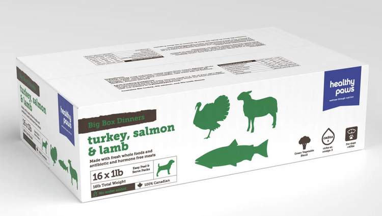 Healthy Paws Healthy Paws - Big Box - Premium Variety - 16lb