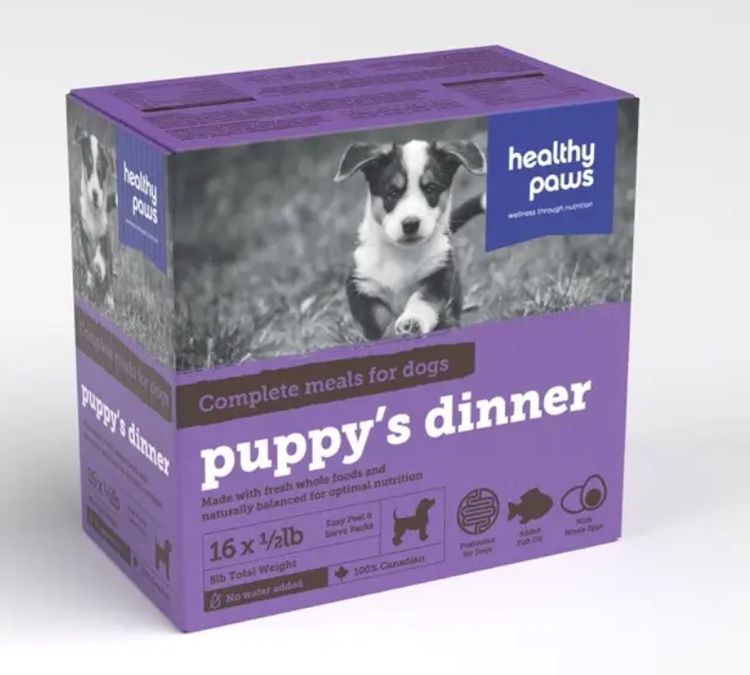 Healthy Paws Healthy Paws - Big Box -  Puppy - 16Lb (16x1LB)