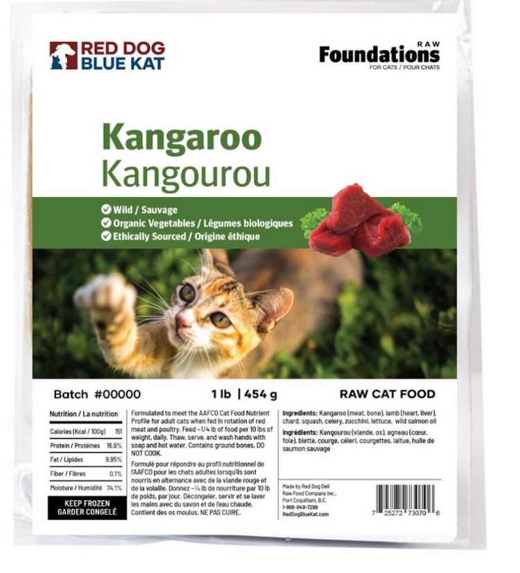 Red Dog Blue Kat Red Dog Blue Kat - Foundations CAT -  Kangaroo 1lb (4x0.25)