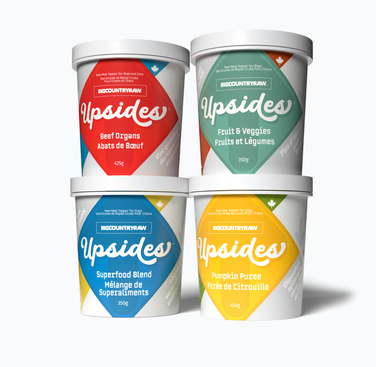 big country raw BCR - Upsides - Fruit and Veggies - 350g