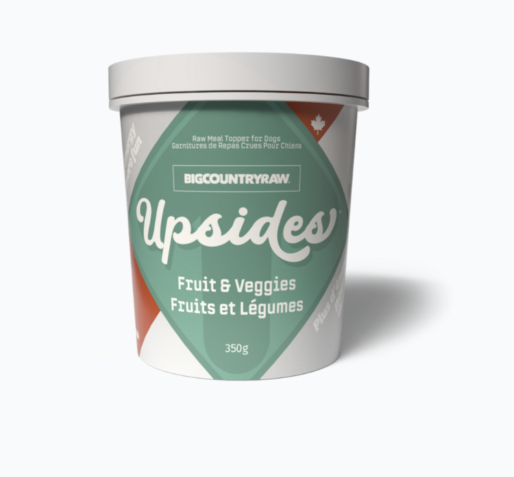 big country raw BCR - Upsides - Fruit and Veggies - 350g