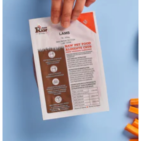 Just Raw Just Raw - Lamb CLASSIC - Single - 8oz