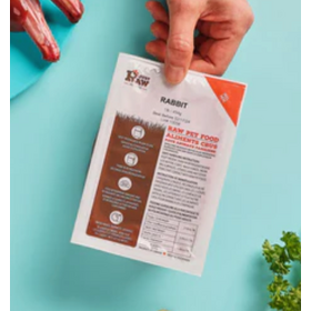 Just Raw Just Raw - Rabbit CLASSIC - Single - 8oz