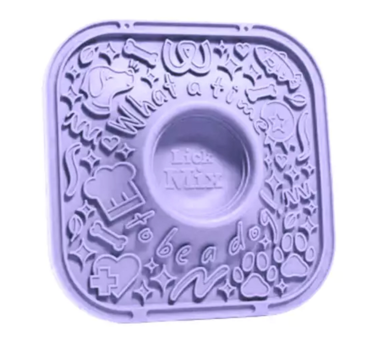 Woof Woof - Lick Mat - Lavender