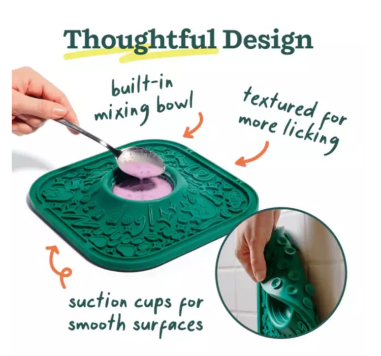 Woof Woof - Lick Mat - Green