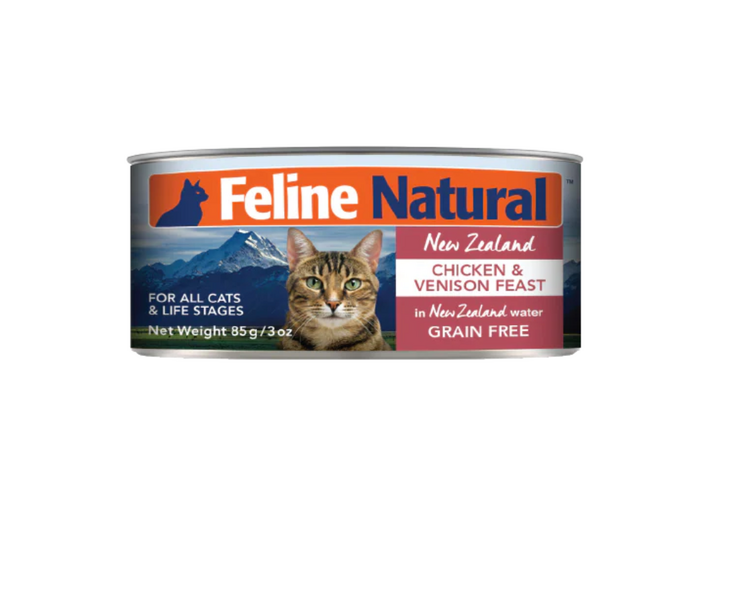 Feline Natural Feline Natural - 3 oz Can - Chicken & Venison Feast