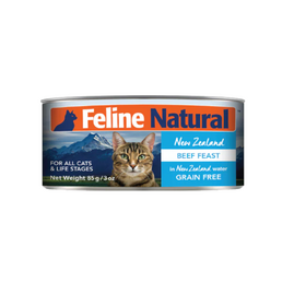 Feline Natural Feline Natural - 3oz Can - Beef Feast